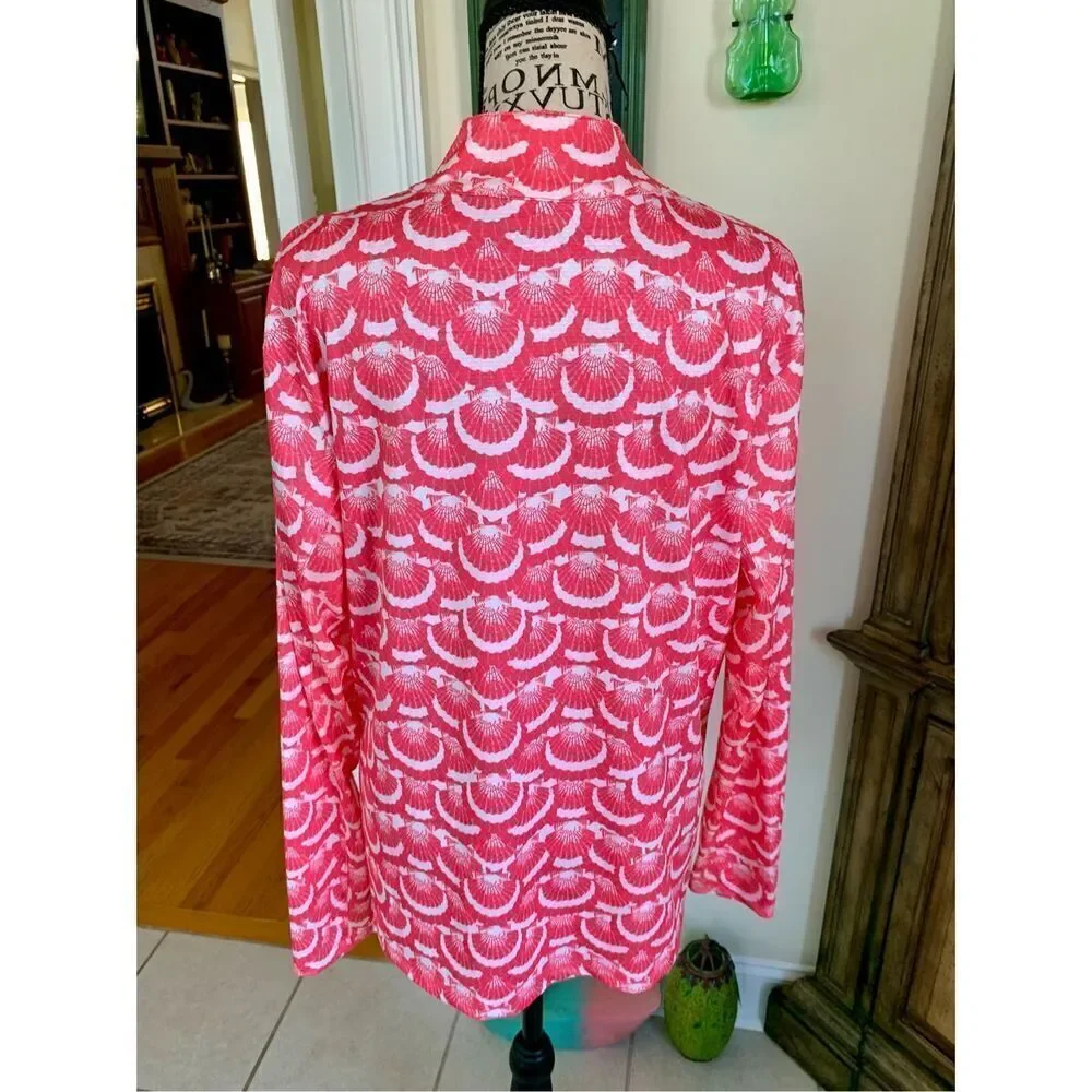 Gottex Coral Seashell Tennis/Golf/Pickleball Top - Picture 6 of 8